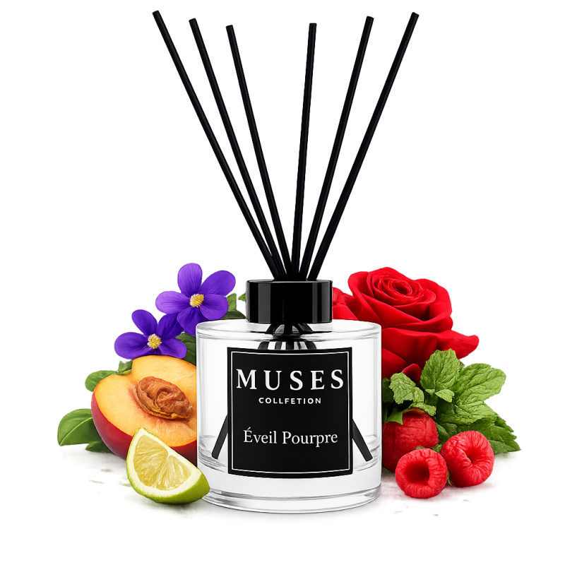 Diffuseur parfum ambiance Eveil Pourpre fabriqué en France