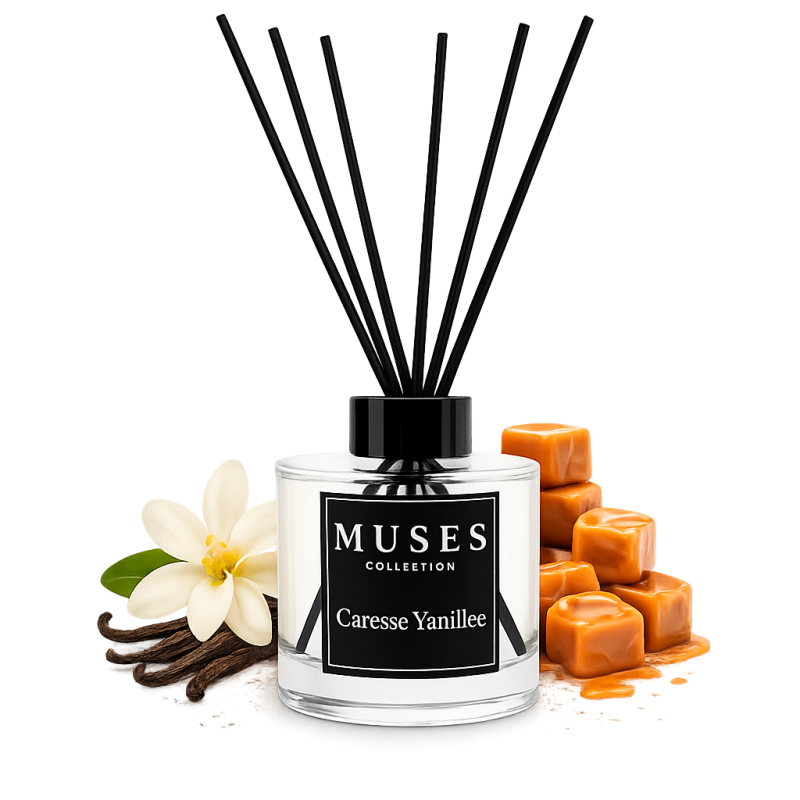 Diffuseur parfum ambiance Caresse Vanillée fabriqué en France
