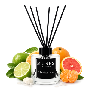 Diffuseur parfum ambiance Eclat d'Agrumes fabriqué en France