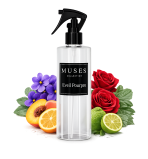 Spray parfum d'ambiance Eveil Pourpre fabriqué en France