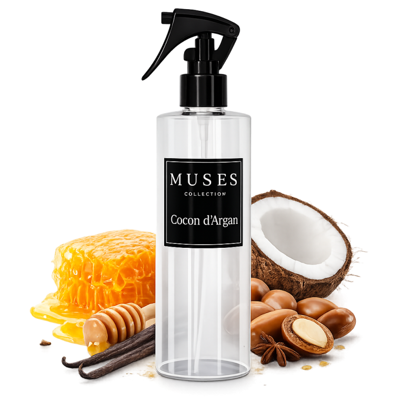 Spray parfum d'ambiance Cocon d'Argan fabriqué en France