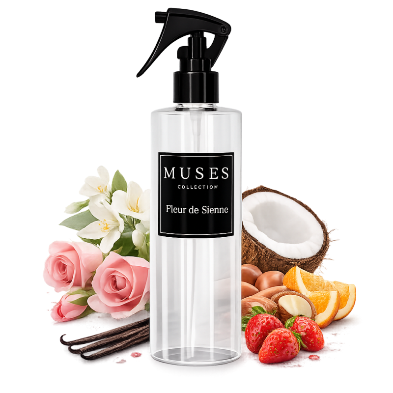 Spray parfum d'ambiance Fleur de Sienne fabriqué en France