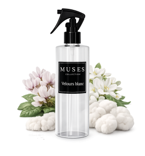 Spray parfum d'ambiance Velours Blanc fabriqué en France