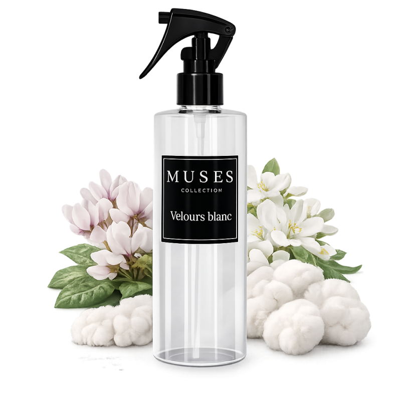 Spray parfum d'ambiance Velours Blanc fabriqué en France